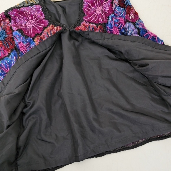 80's Beaded Sequin Cardigan/Jacket - Picture 13 of 13